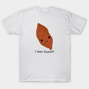 I Yam Sweet Cute Sweet Potato T-Shirt